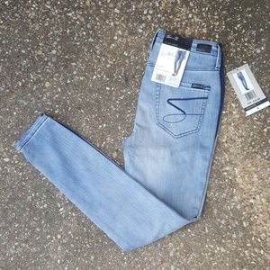 Seven 7 Jeans Mid Rise Skinny Jeans 4 NWT